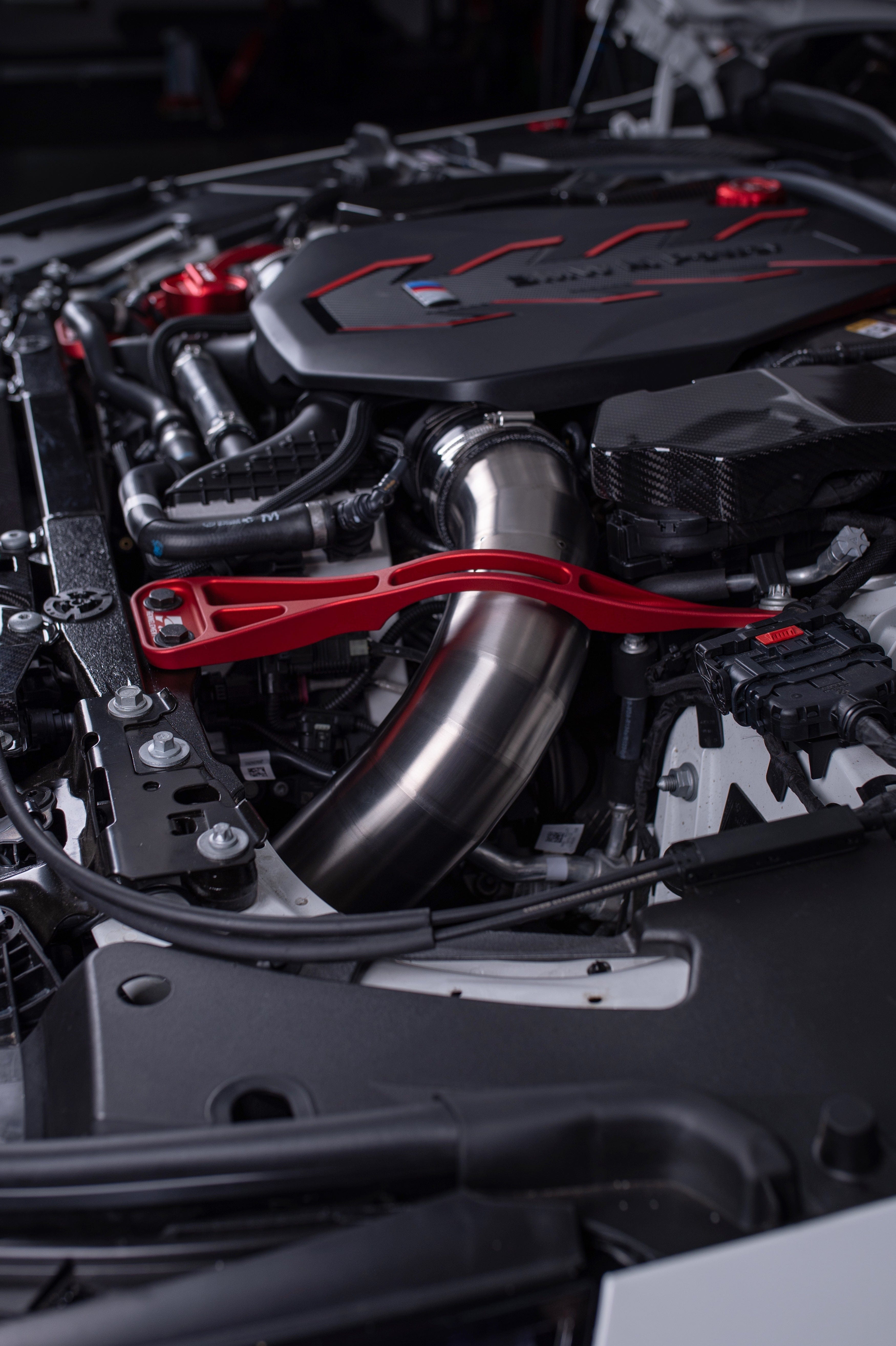 RENNELEMENT Performance RENNELEMENT G90/G99 M5 BMW Titanium Front Mount Intake