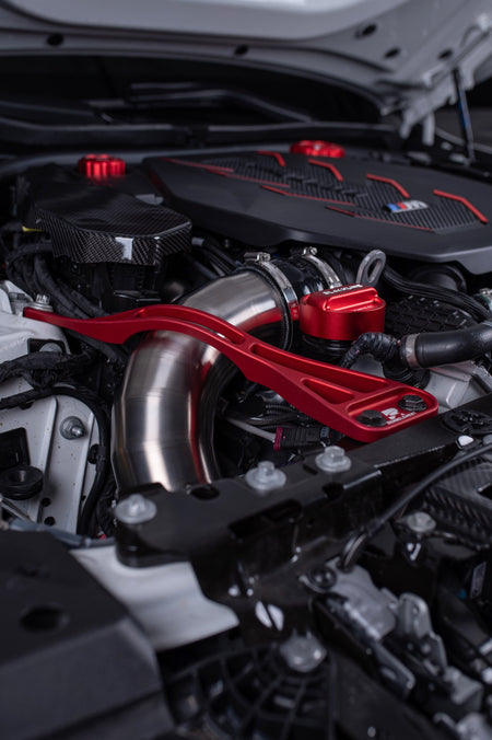 RENNELEMENT Performance RENNELEMENT G90/G99 M5 BMW Titanium Front Mount Intake