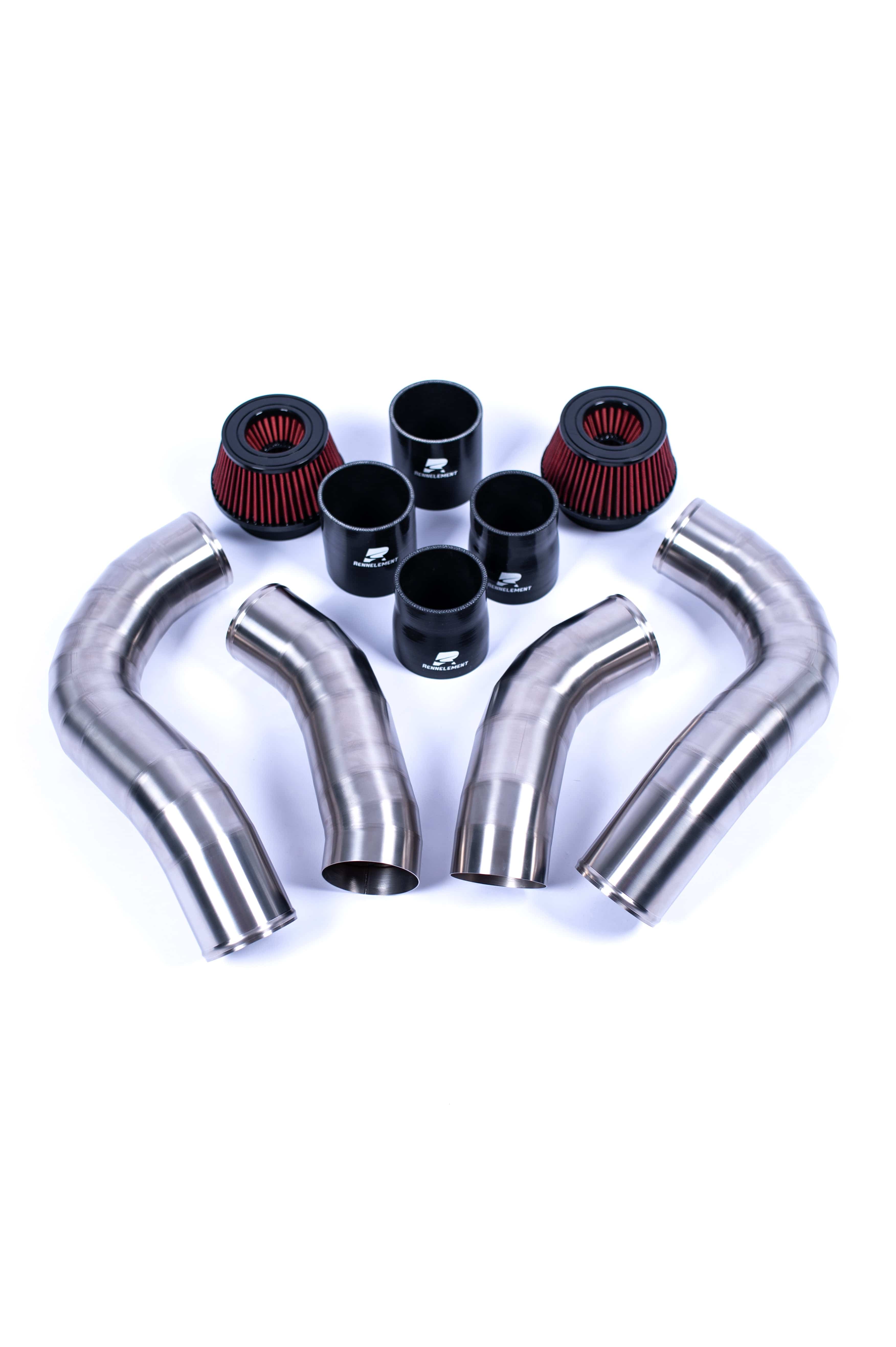 RENNELEMENT Performance RENNELEMENT G90/G99 M5 BMW Titanium Front Mount Intake
