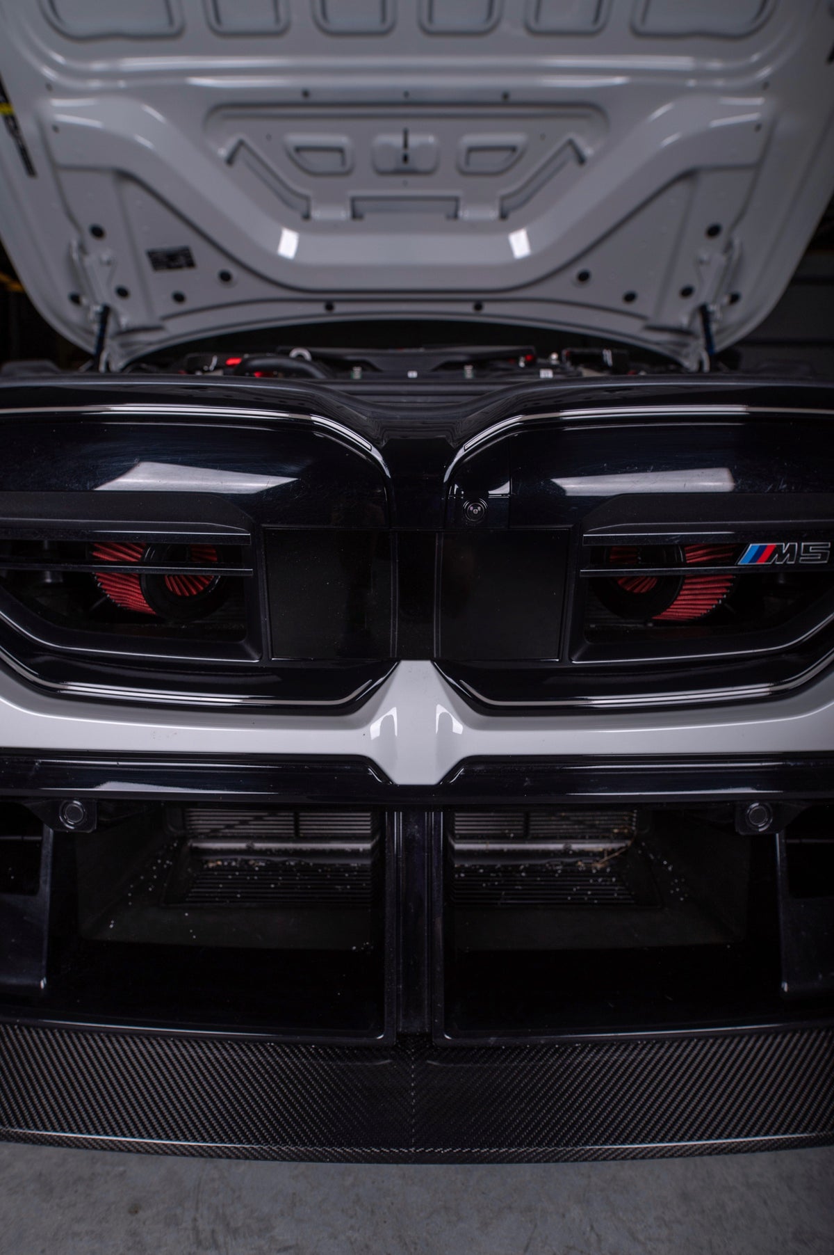 RENNELEMENT Performance RENNELEMENT G90/G99 M5 BMW Titanium Front Mount Intake