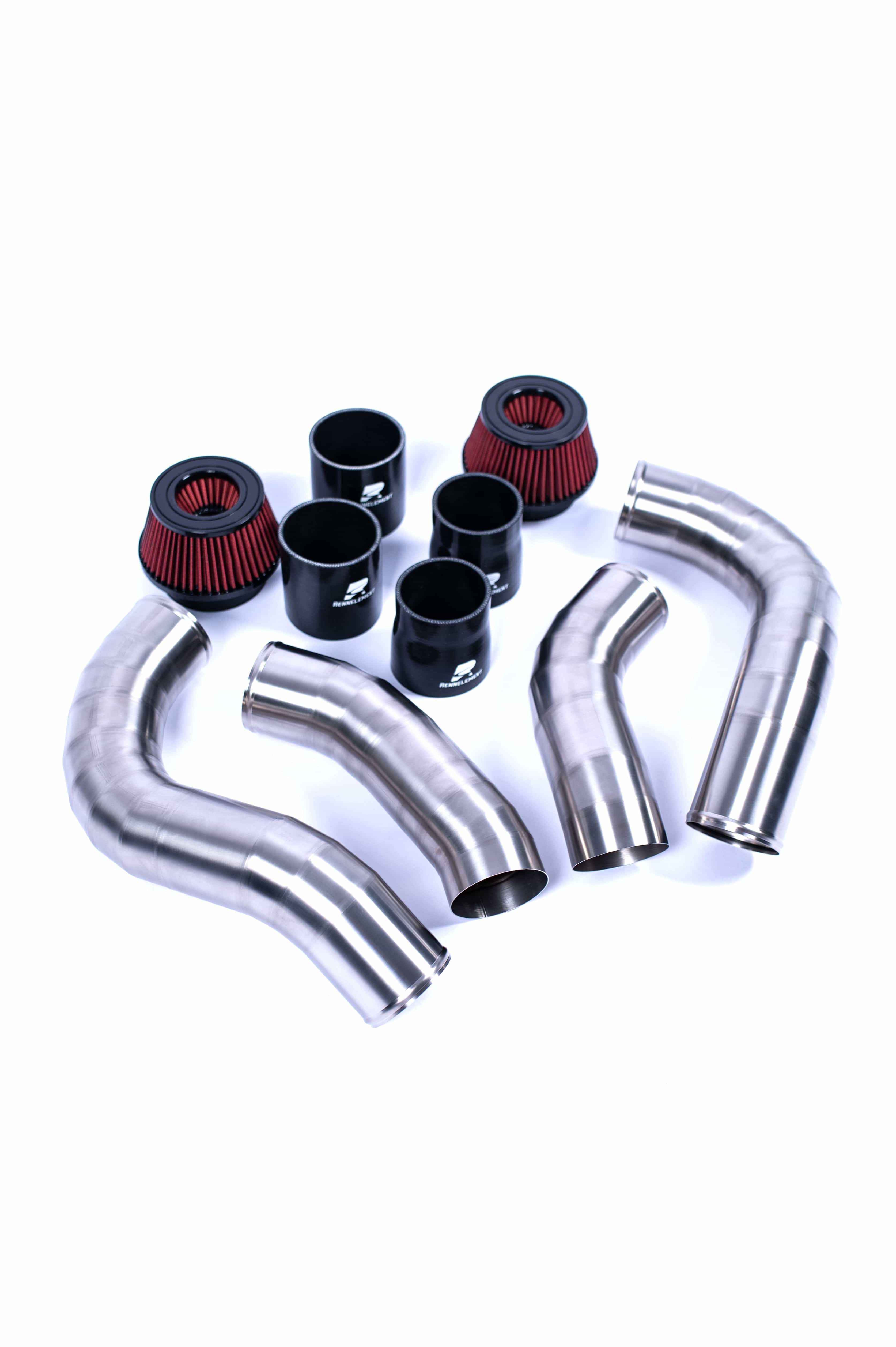 RENNELEMENT Performance RENNELEMENT G90/G99 M5 BMW Titanium Front Mount Intake