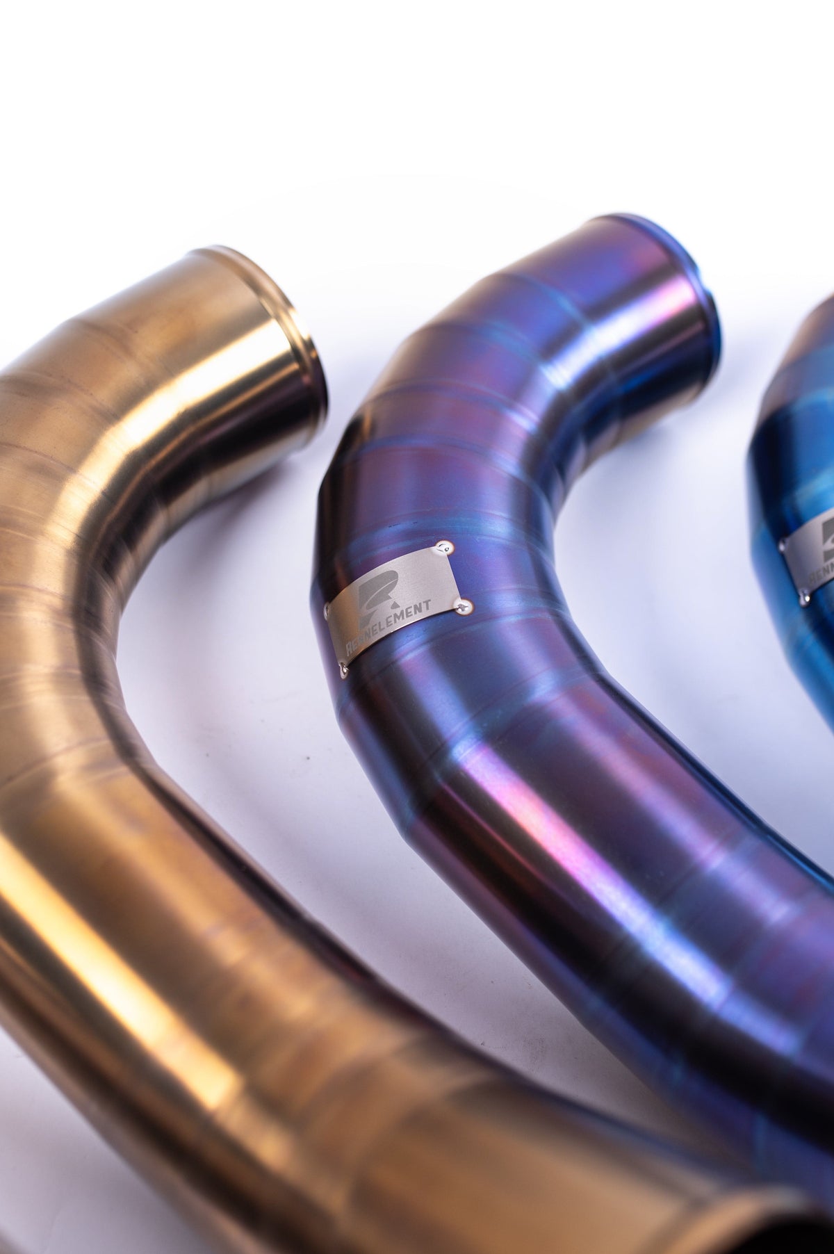 RENNELEMENT Performance RENNELEMENT G90/G99 M5 BMW Titanium Front Mount Intake