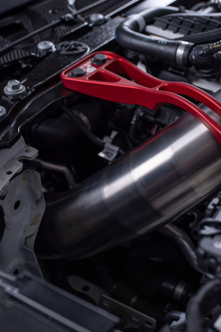 RENNELEMENT Performance RENNELEMENT G90/G99 M5 BMW Titanium Front Mount Intake