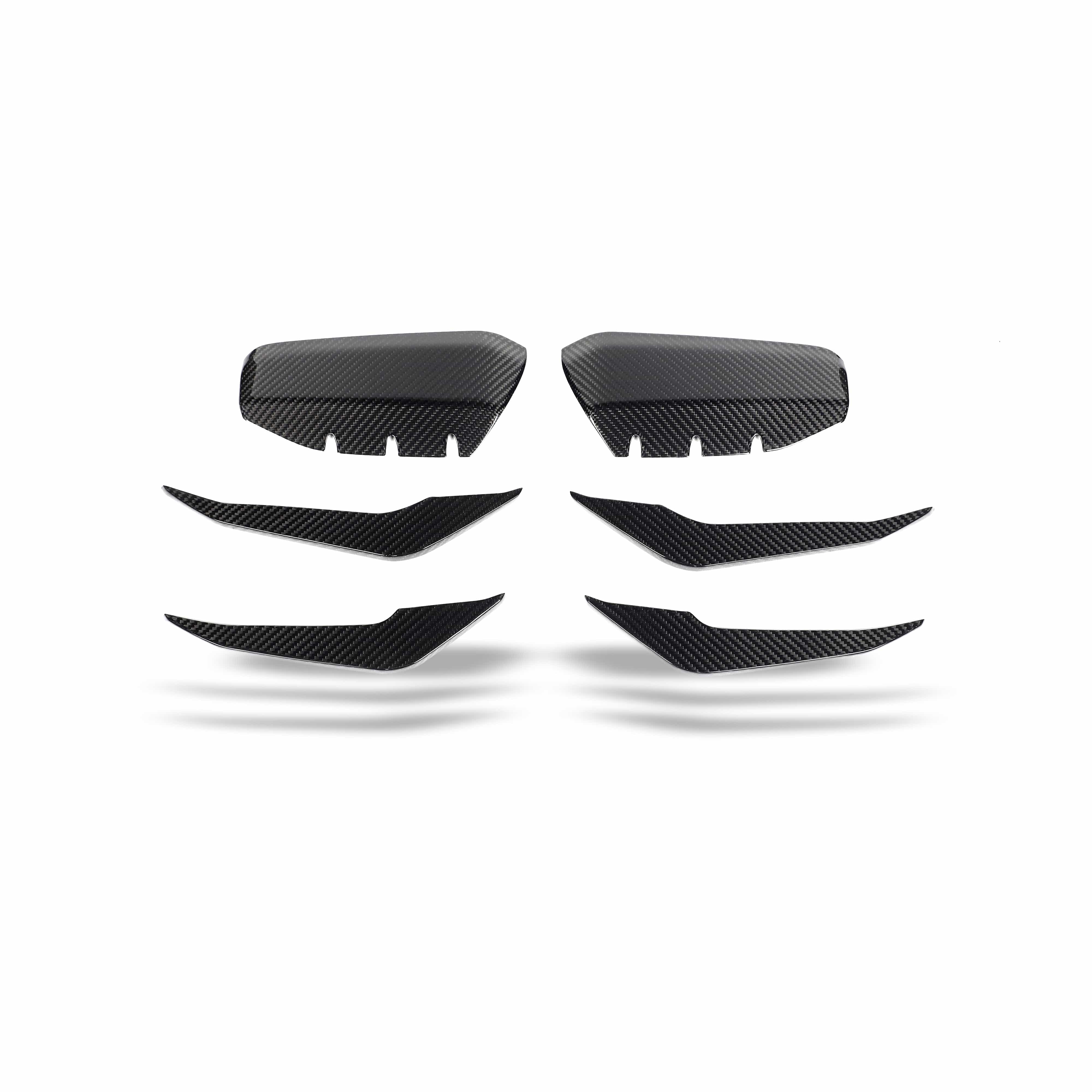 Revozport Canards Audi RS3 8Y Limousine Carbon Fiber Canards