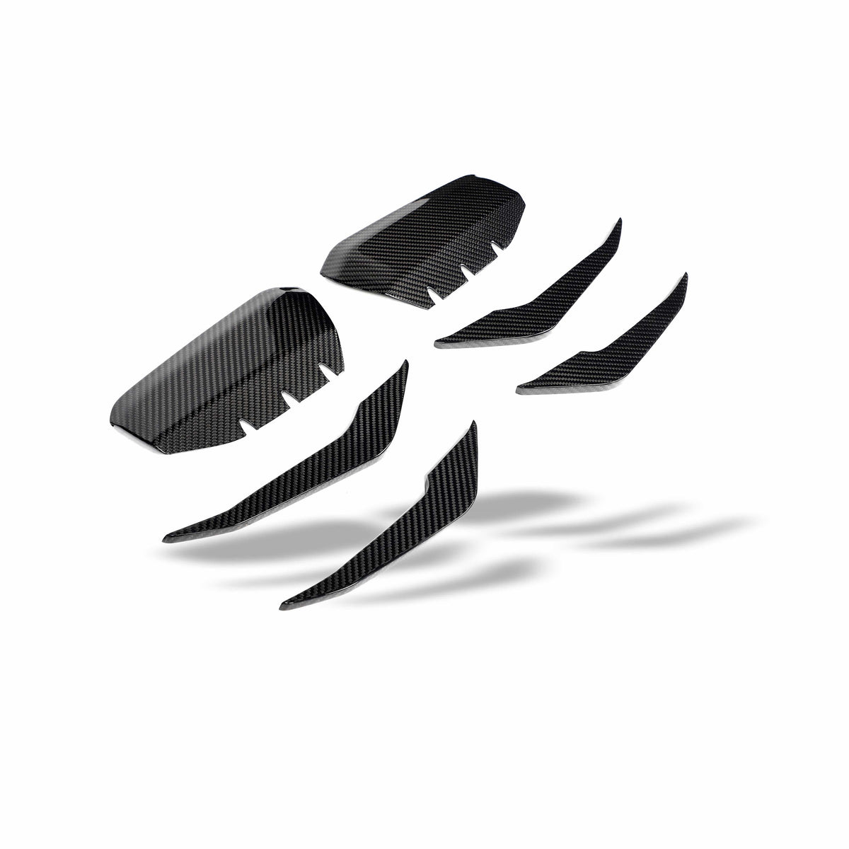 Revozport Canards Audi RS3 8Y Limousine Carbon Fiber Canards