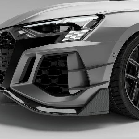 Revozport Canards Audi RS3 8Y Limousine Carbon Fiber Canards
