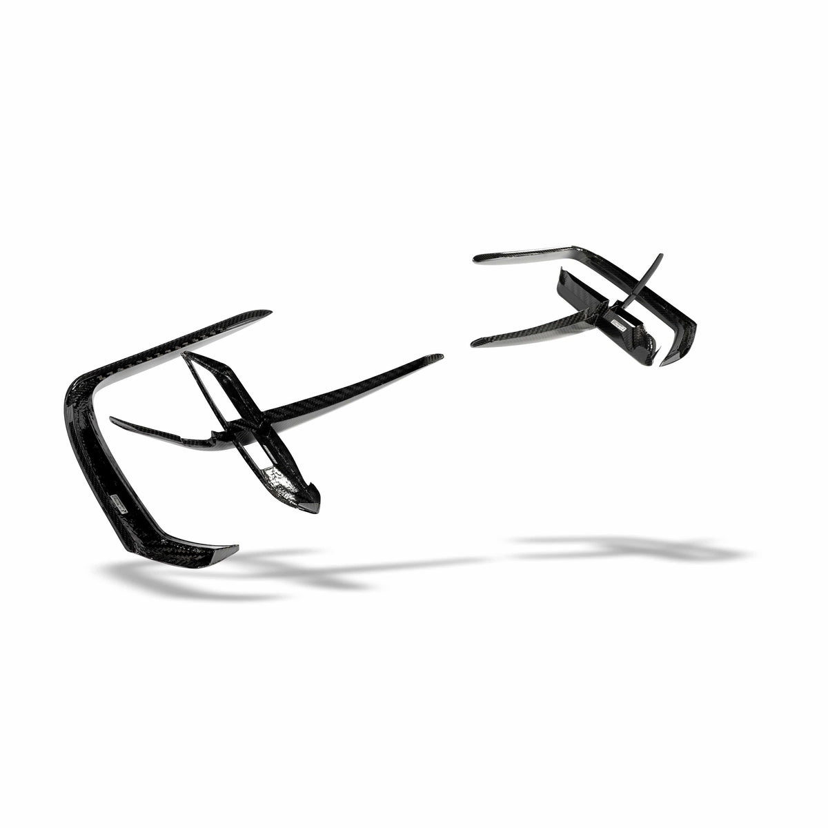 Revozport Canards Audi RSQ8 Pre-LCI Carbon Fiber Front Canards