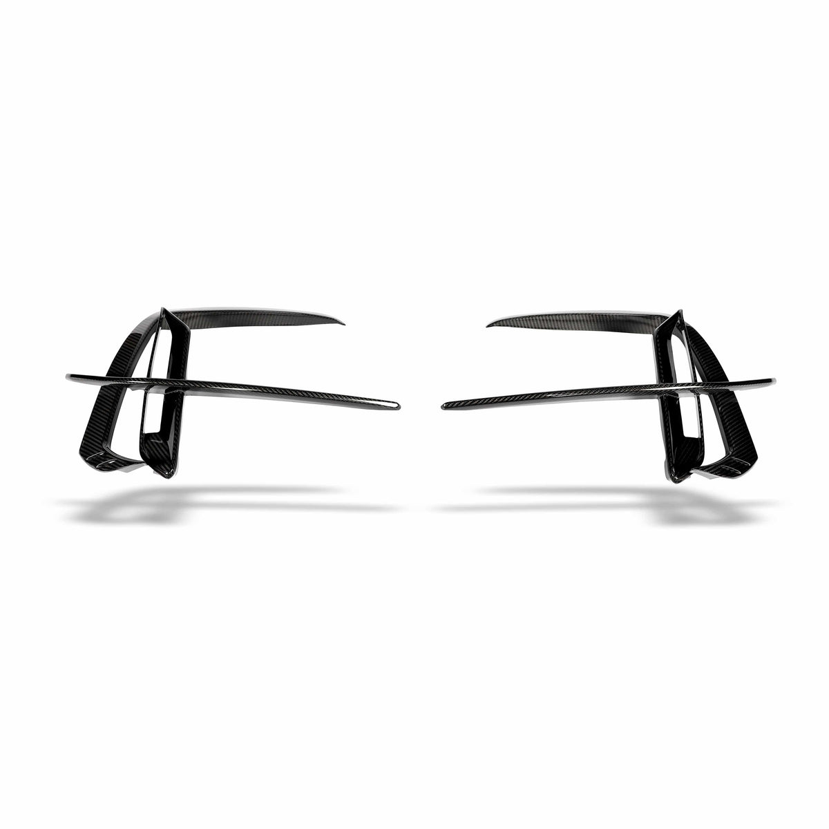 Revozport Canards Audi RSQ8 Pre-LCI Carbon Fiber Front Canards