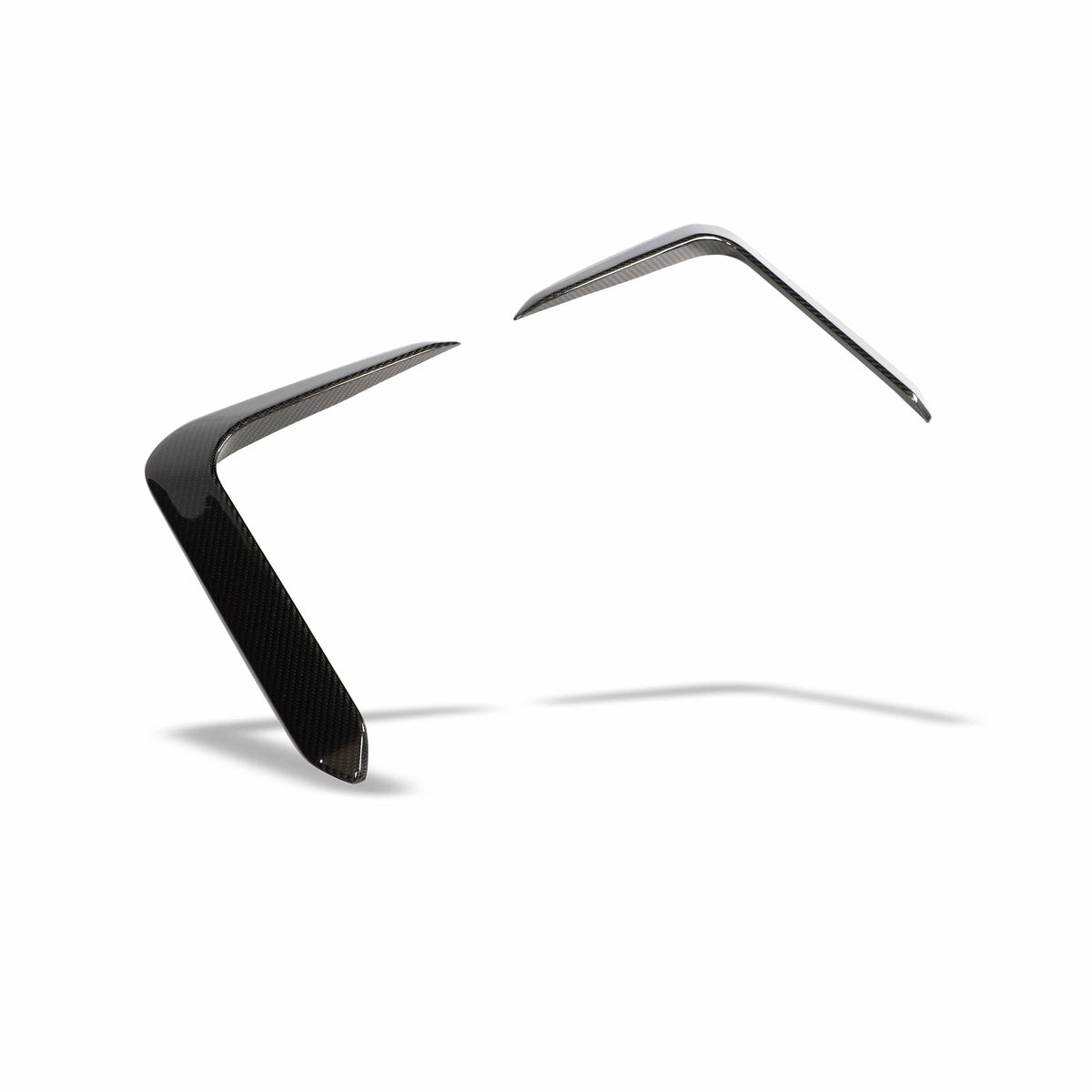 Revozport Canards BMW X6 G06 LCI Carbon Fiber Front Canards