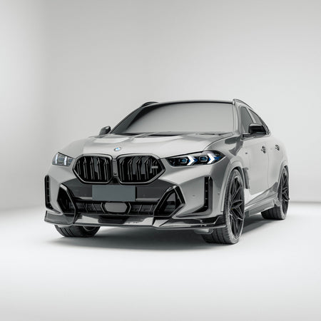 Revozport Canards BMW X6 G06 LCI Carbon Fiber Front Canards