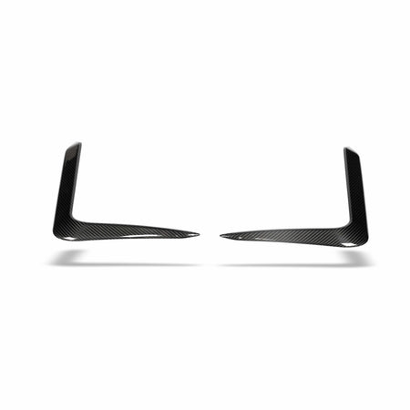 Revozport Canards BMW X6 G06 LCI Carbon Fiber Front Canards
