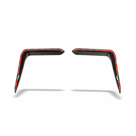 Revozport Canards BMW X6 G06 LCI Carbon Fiber Front Canards