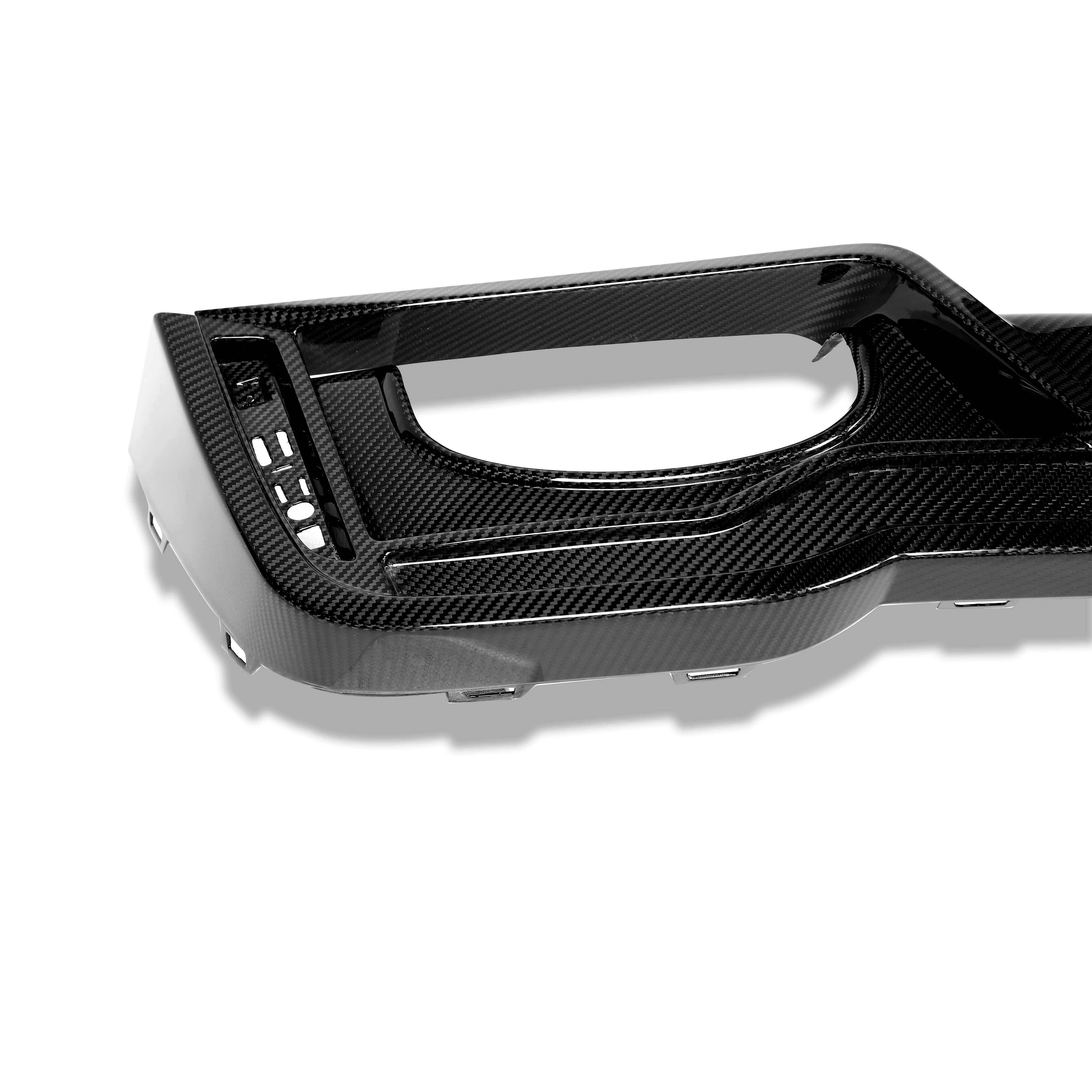 Revozport Diffuser Audi RS6 C8 Carbon Fiber Rear Diffuser