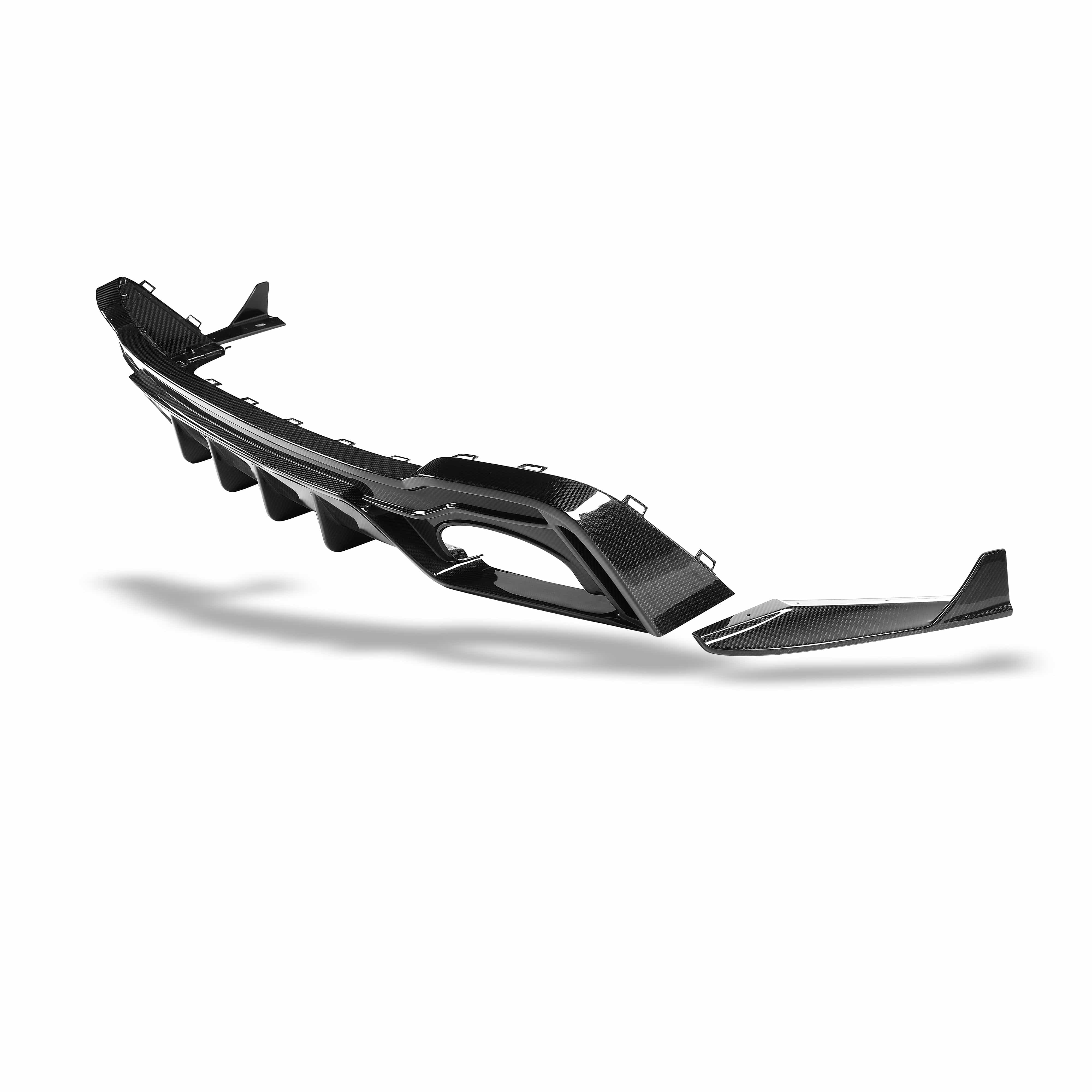 Revozport Diffuser Audi RS7 C8 Carbon Fiber Rear Diffuser