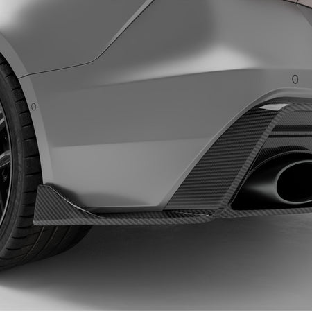 Revozport Diffuser Audi RS7 C8 Carbon Fiber Rear Diffuser