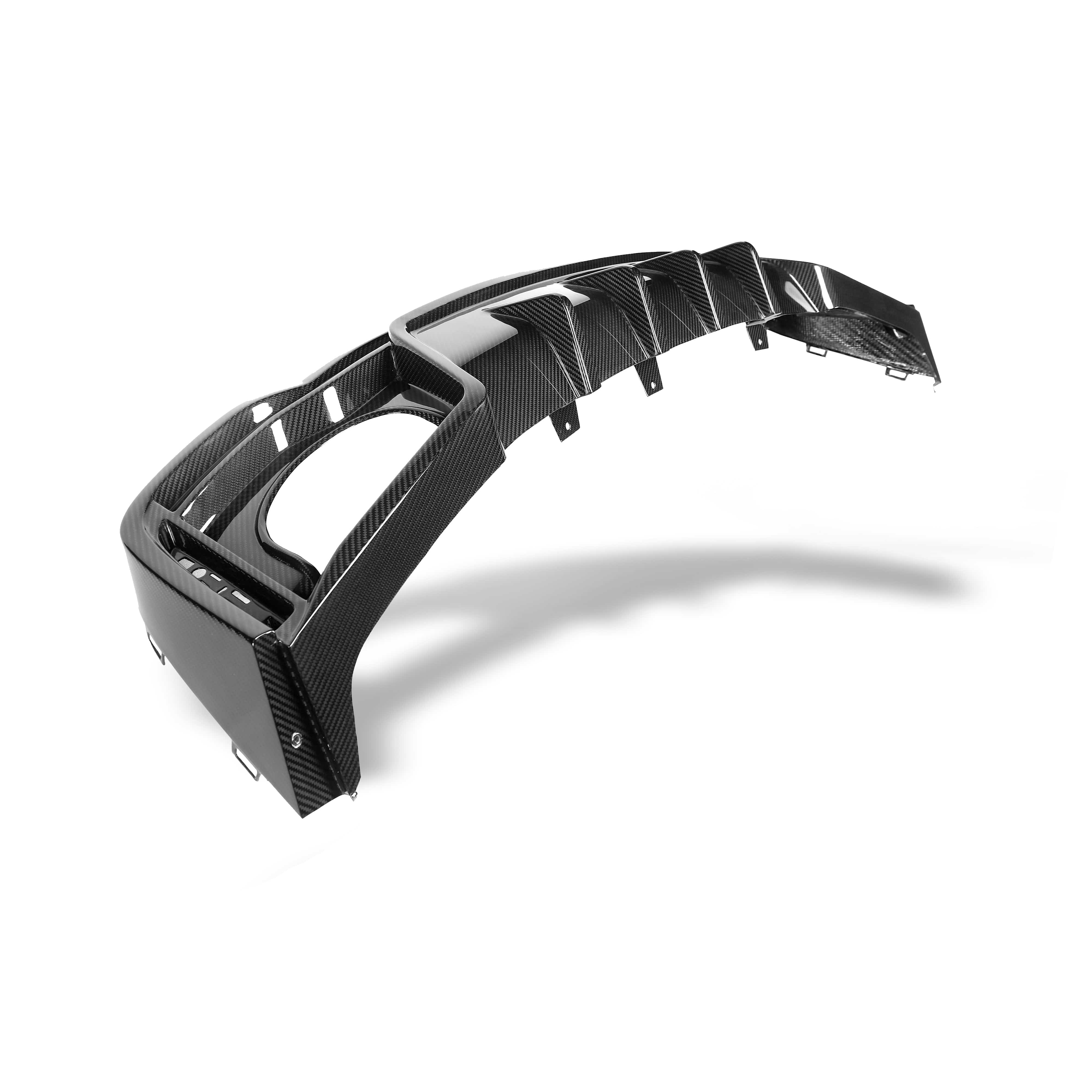 Revozport Diffuser Audi RS7 C8 Carbon Fiber Rear Diffuser