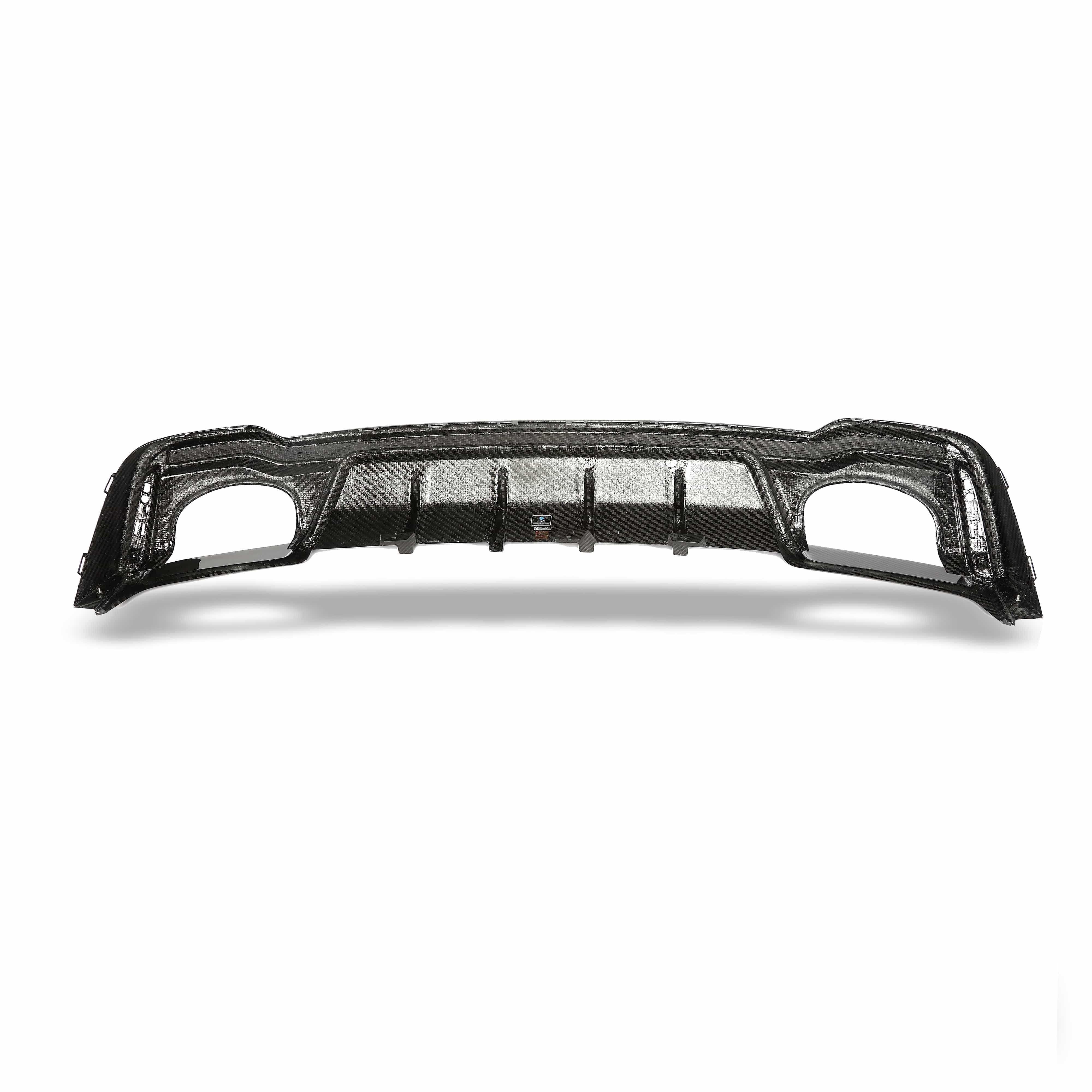 Revozport Diffuser Audi RS7 C8 Carbon Fiber Rear Diffuser