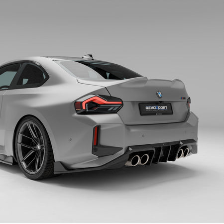 Revozport Diffuser BMW M2 G87 Carbon Fiber Rear Diffuser