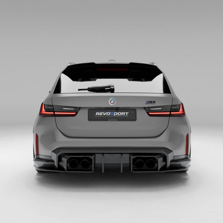 Revozport Diffuser BMW M3 G81 Carbon Fiber Rear Diffuser