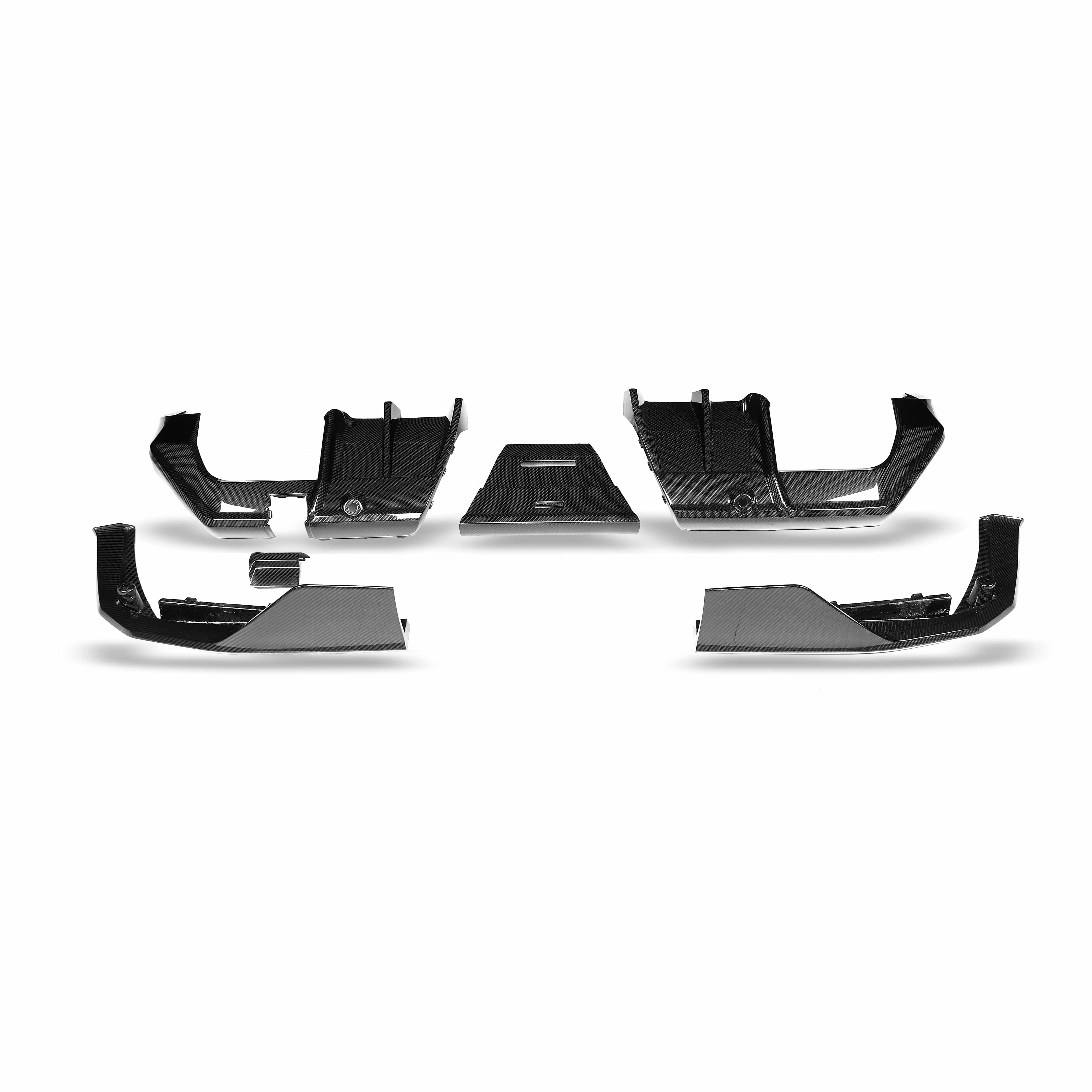 Revozport Diffuser BMW M5 G90 Carbon Fiber Rear Diffuser
