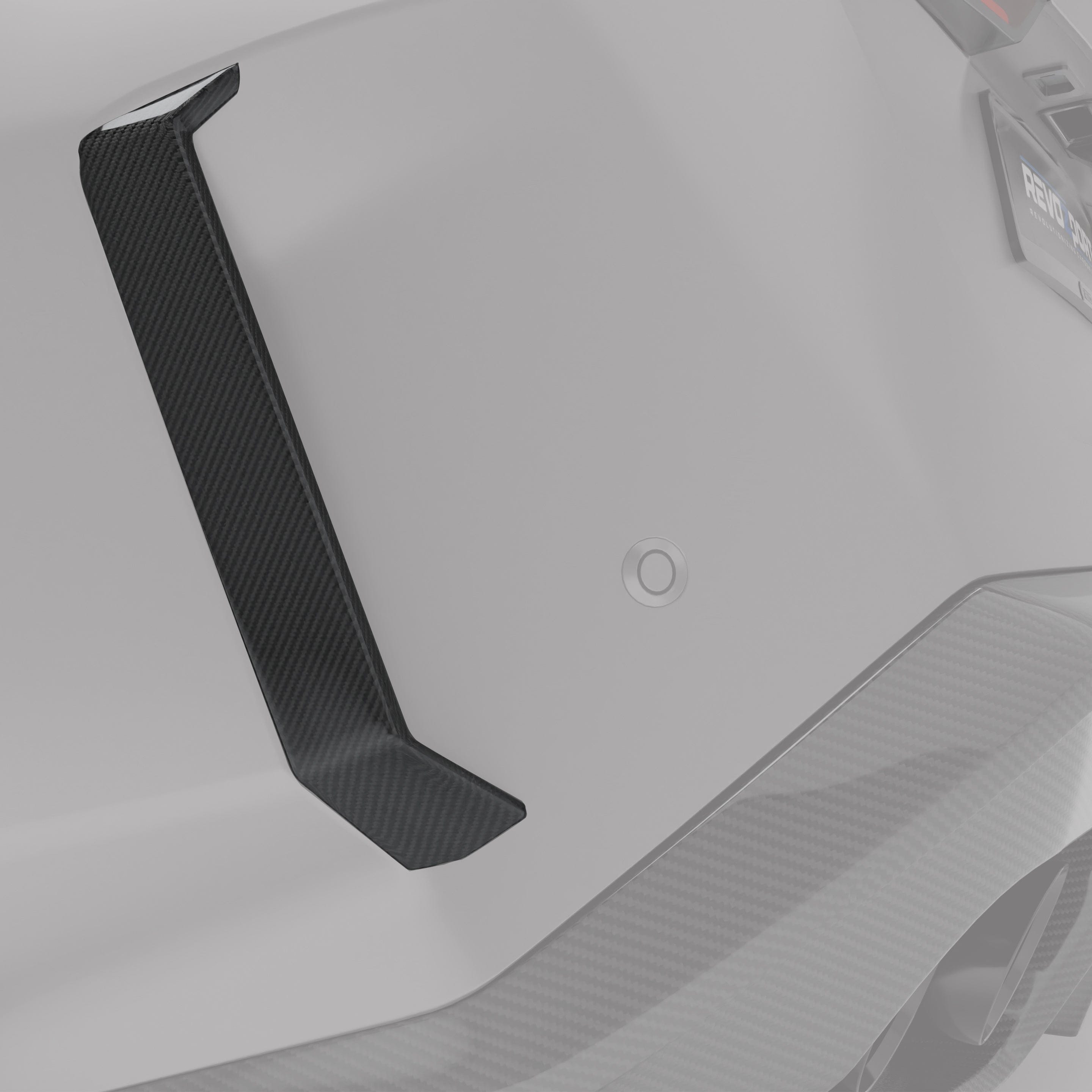 Revozport Diffuser BMW M5 G99 Carbon Fiber Rear Canards
