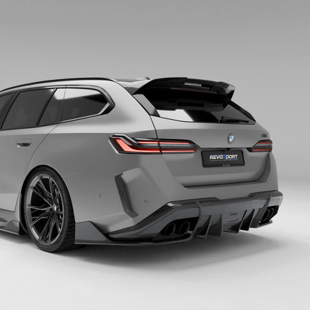 Revozport Diffuser BMW M5 G99 Carbon Fiber Rear Diffuser