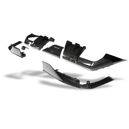 Revozport Diffuser BMW M5 G99 Carbon Fiber Rear Diffuser