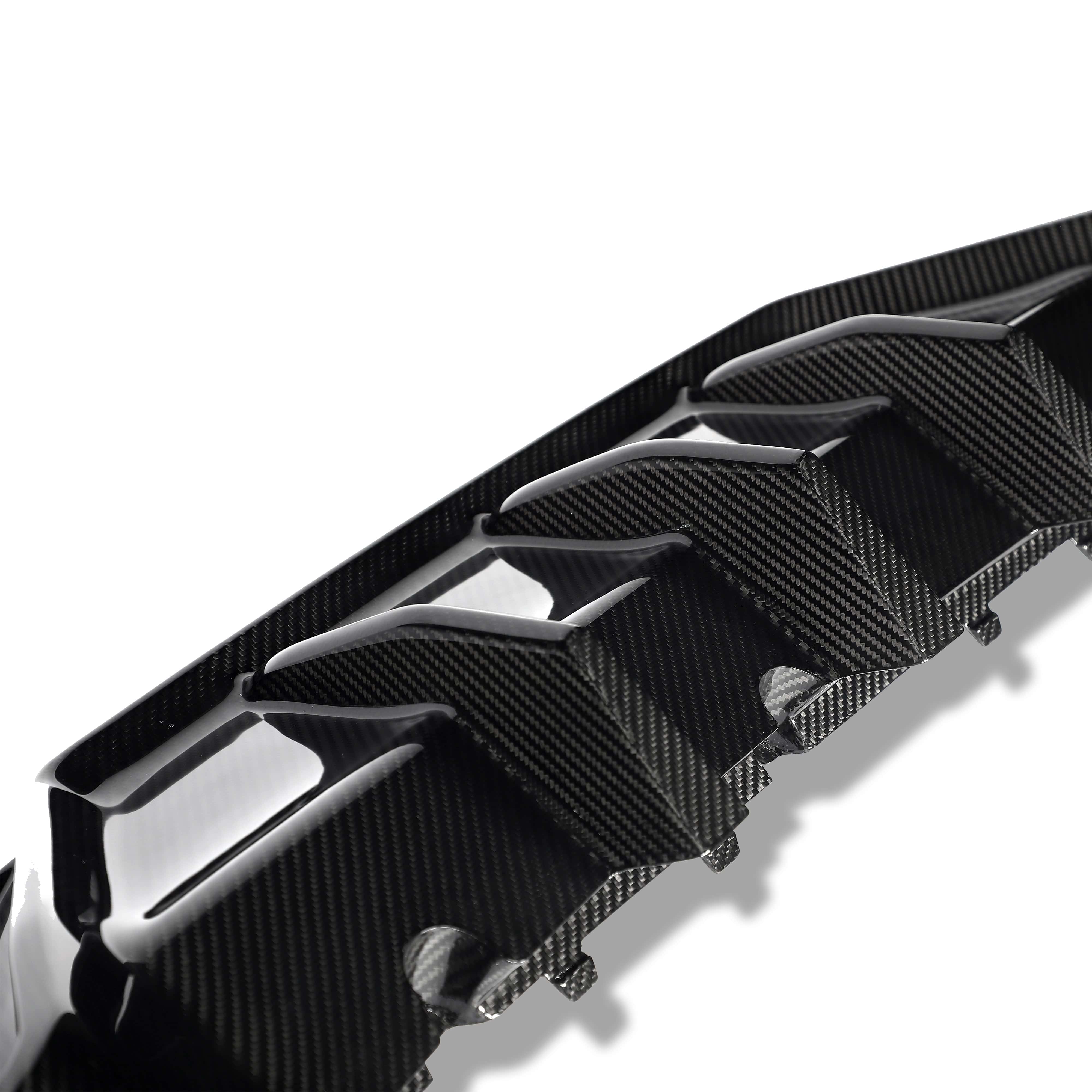 Revozport Diffuser BMW M8 F91 F92 Carbon Fiber Rear Diffuser