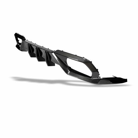 Revozport Diffuser BMW M8 F91 F92 Carbon Fiber Rear Diffuser