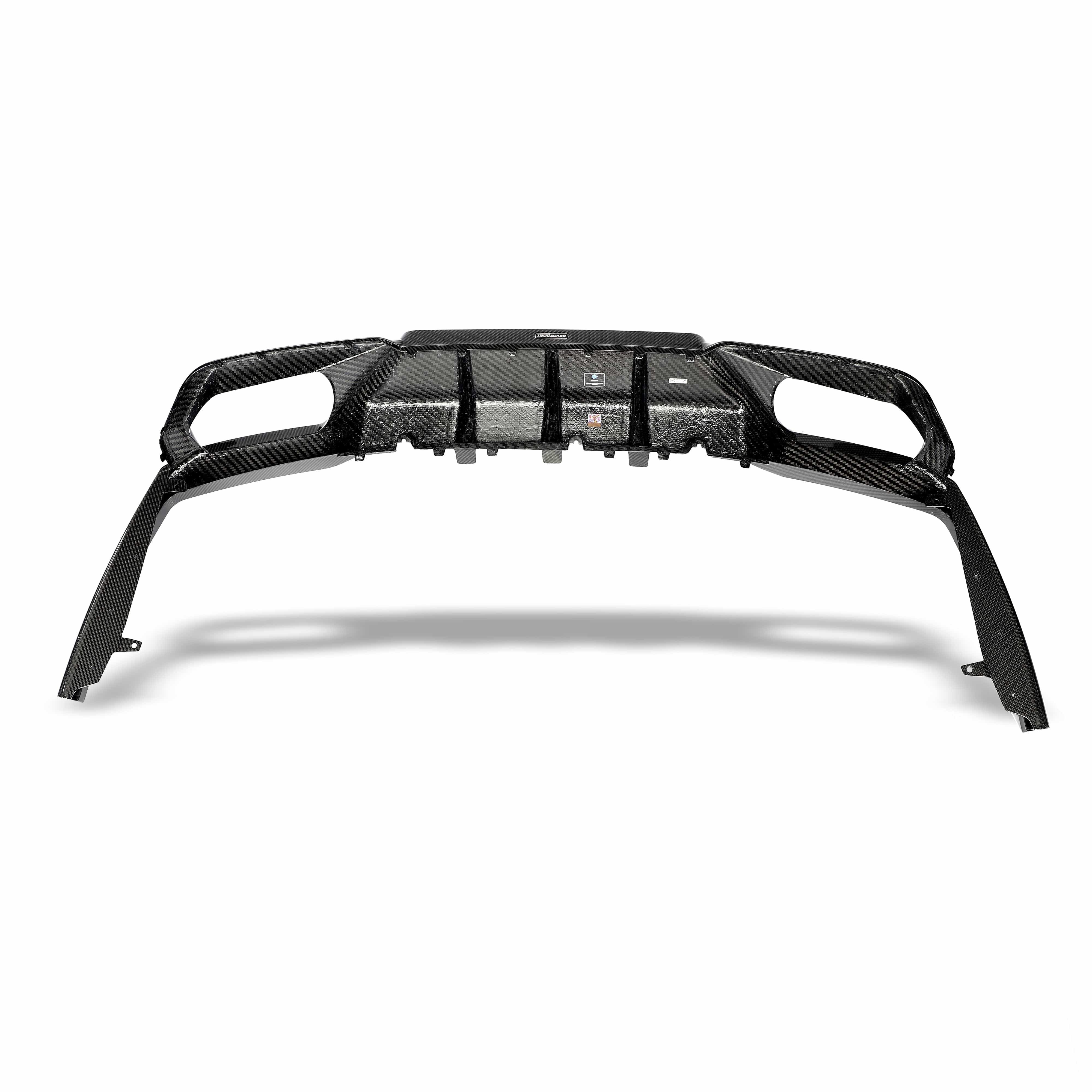 Revozport Diffuser BMW M8 F91 F92 Carbon Fiber Rear Diffuser