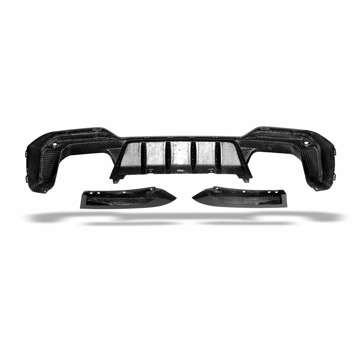 Revozport Diffuser BMW X3M F97 LCI Carbon Fiber Rear Diffuser