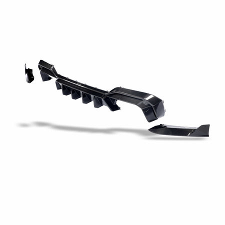 Revozport Diffuser BMW X3M F97 LCI Carbon Fiber Rear Diffuser
