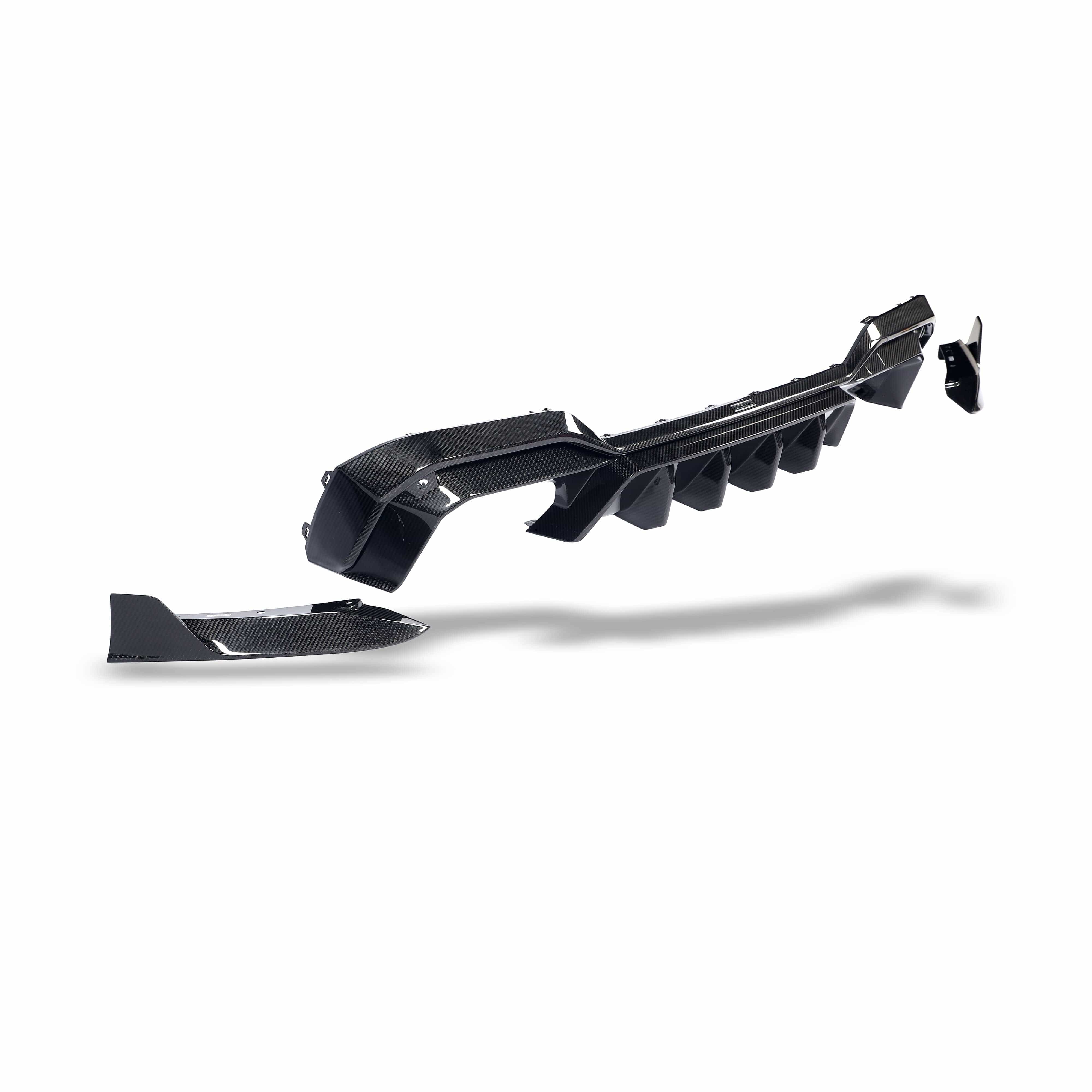 Revozport Diffuser BMW X3M F97 LCI Carbon Fiber Rear Diffuser