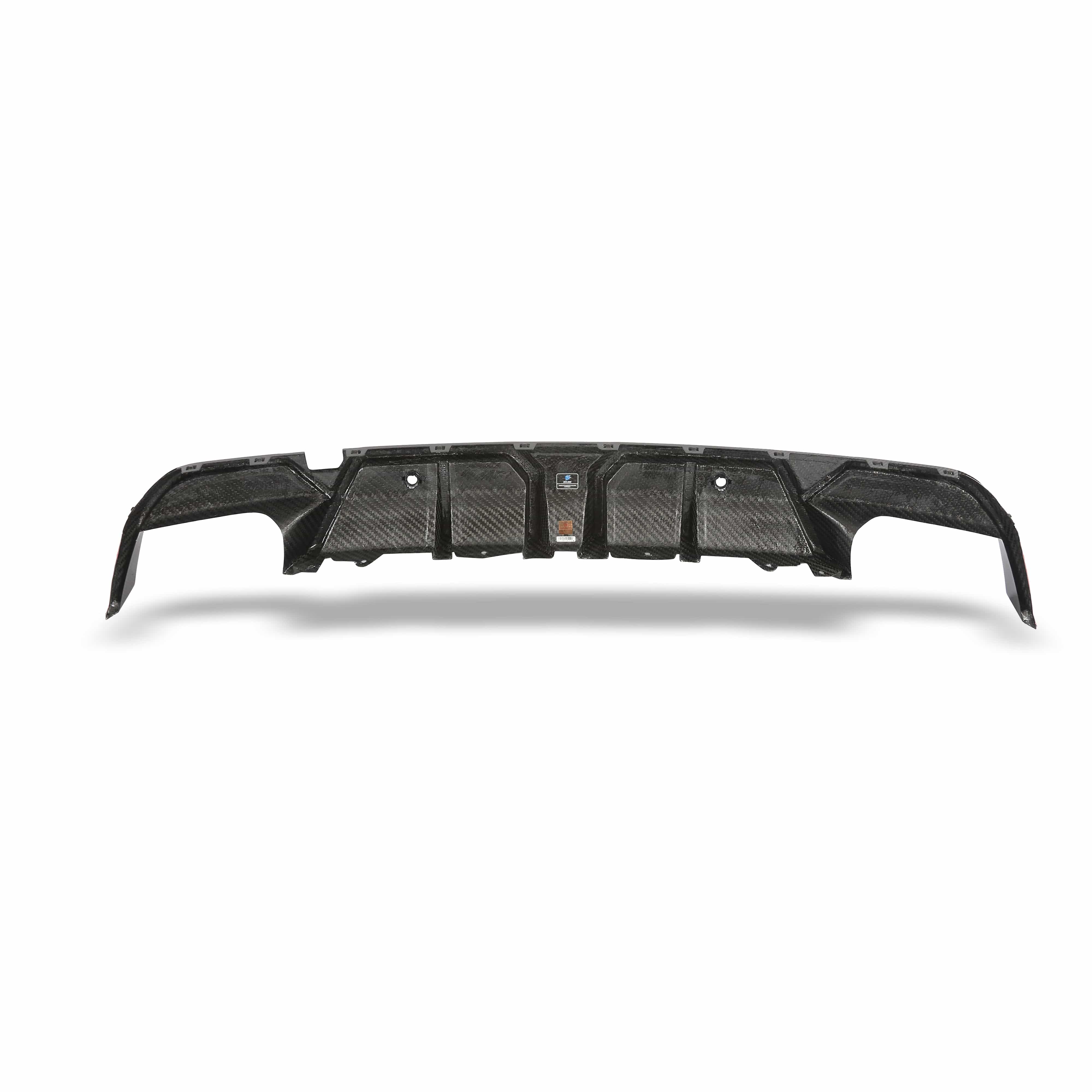 Revozport Diffuser BMW X5M F95 LCI Carbon Fiber Rear Diffuser