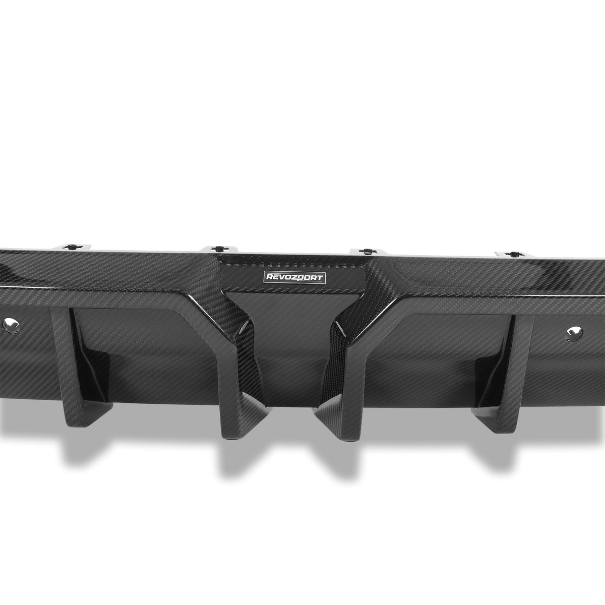 Revozport Diffuser BMW X5M F95 LCI Carbon Fiber Rear Diffuser
