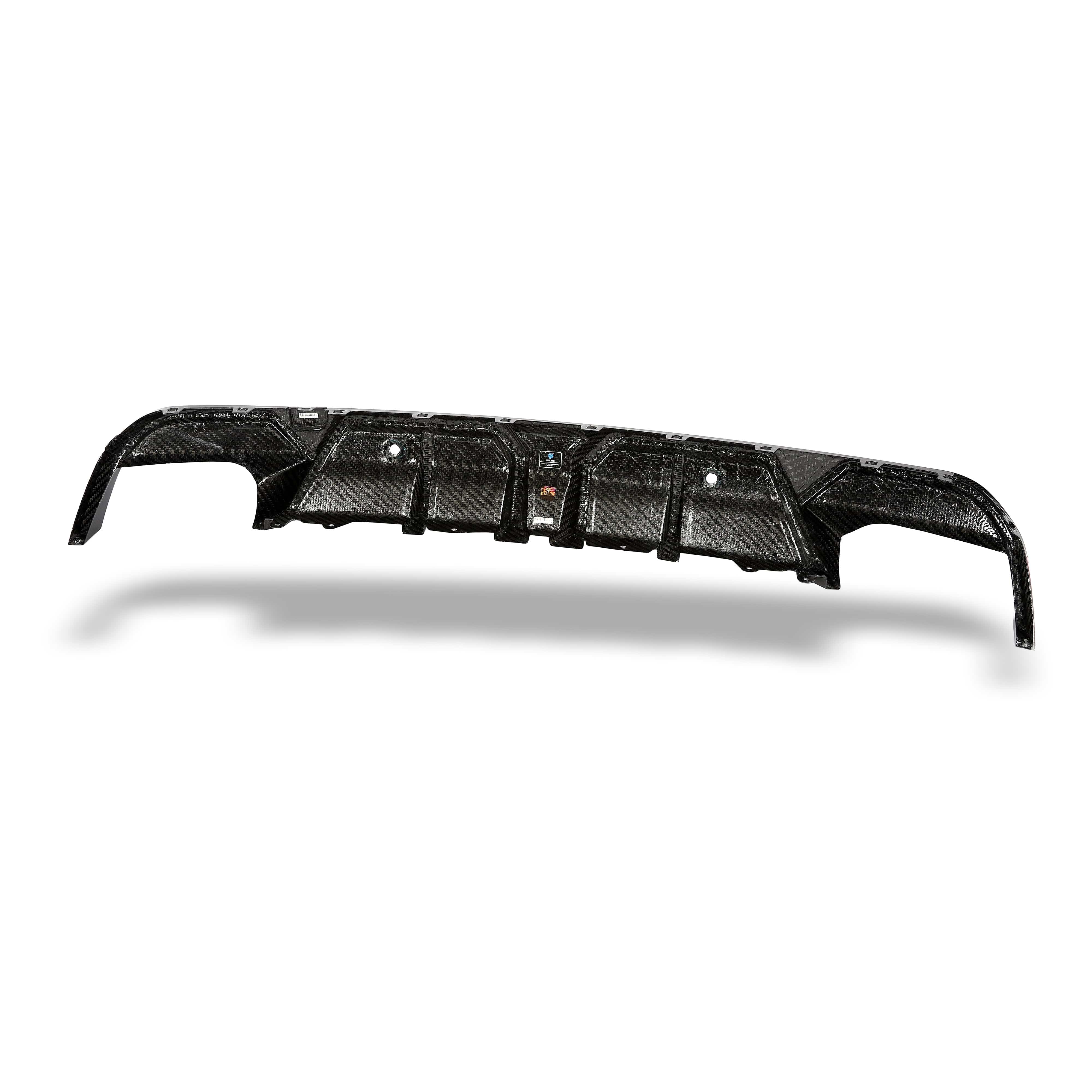 Revozport Diffuser BMW X6M F96 LCI Carbon Fiber Rear Diffuser