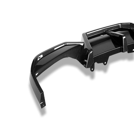 Revozport Diffuser BMW X6M F96 LCI Carbon Fiber Rear Diffuser