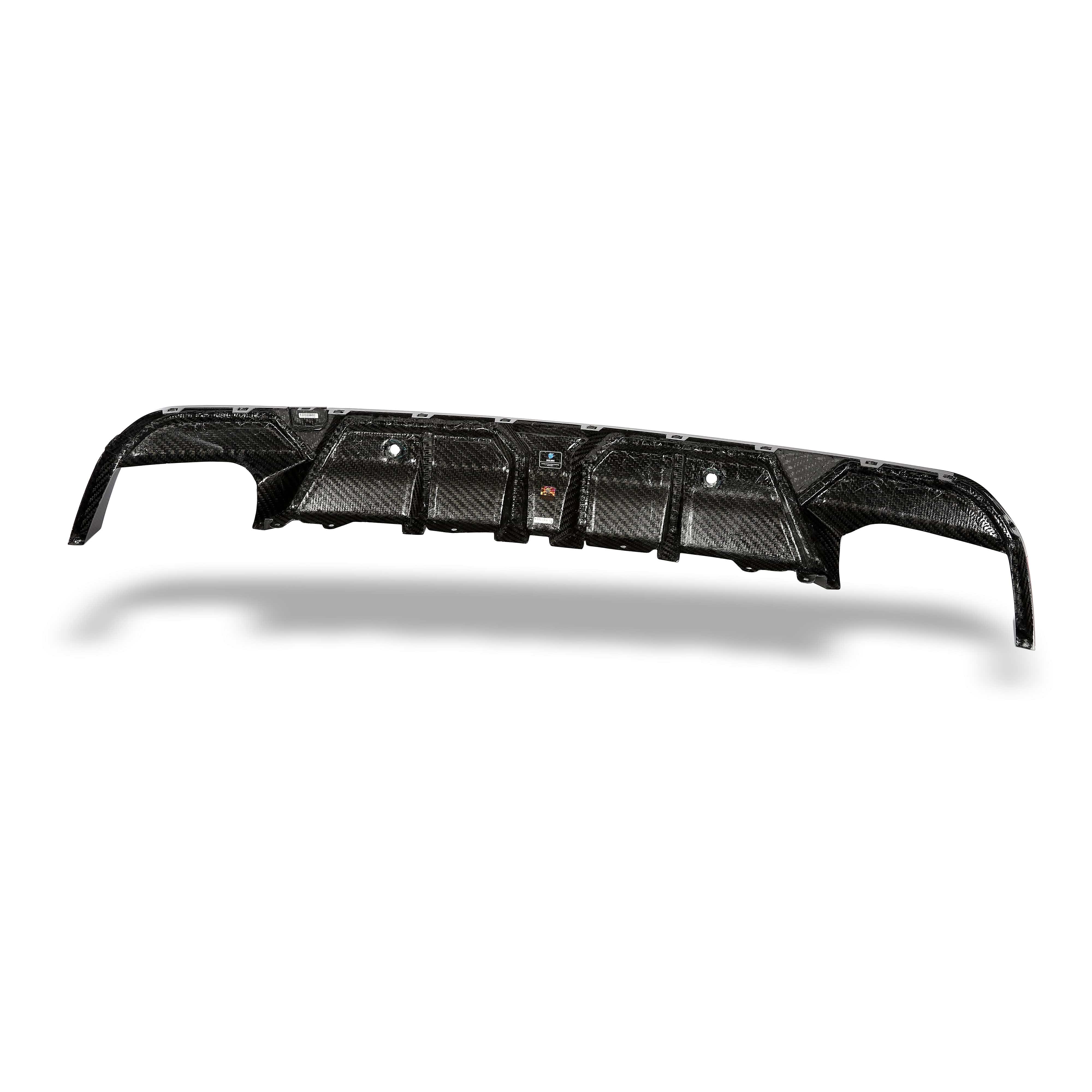 Revozport Diffuser BMW X6M F96 PRE LCI Carbon Fiber Rear Diffuser