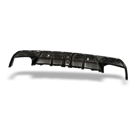 Revozport Diffuser BMW X6M F96 PRE LCI Carbon Fiber Rear Diffuser