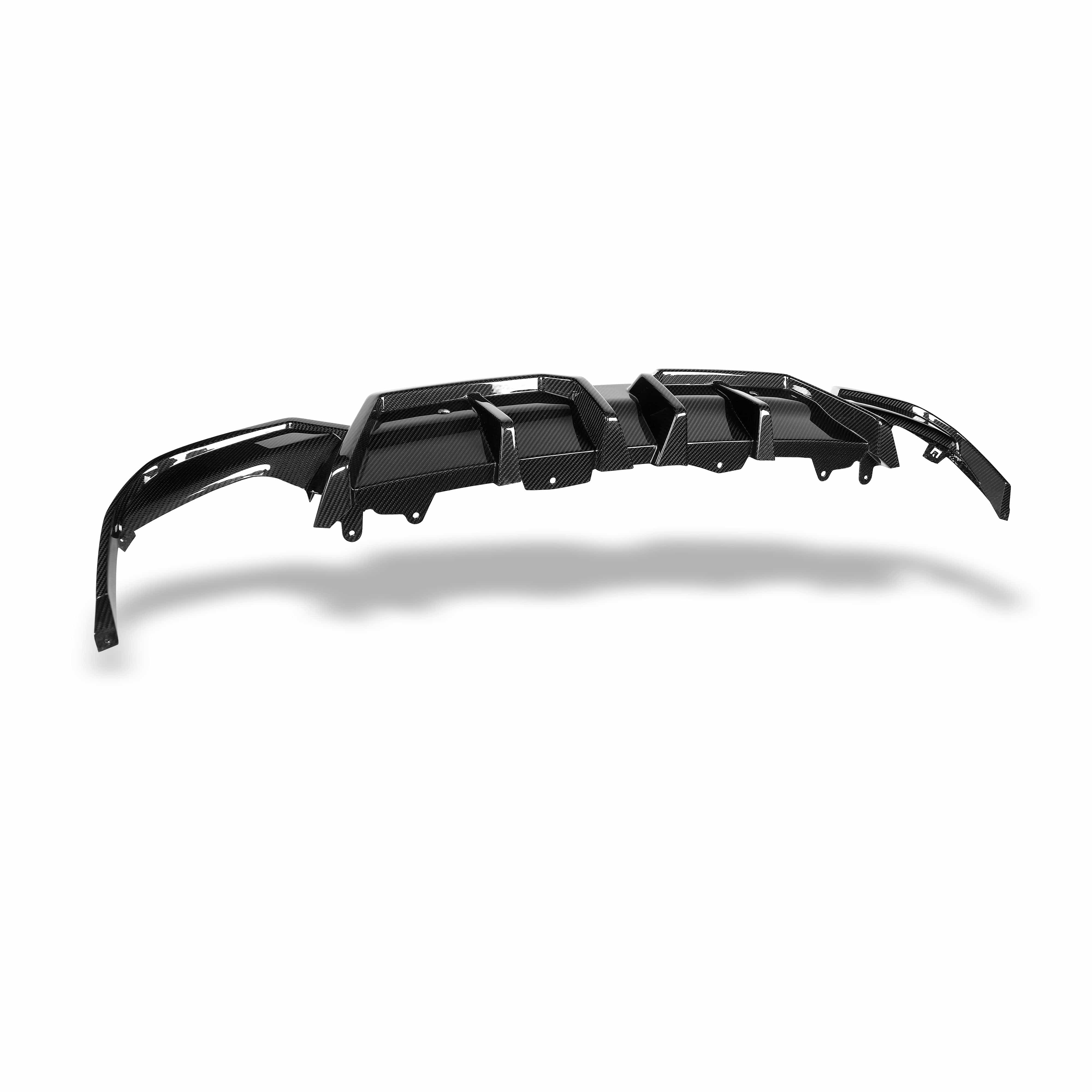 Revozport Diffuser BMW X6M F96 PRE LCI Carbon Fiber Rear Diffuser