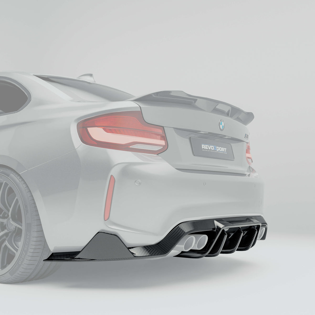 Revozport Diffusers BMW M2 Competition F87 Carbon Rear Diffuser