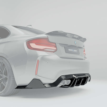 Revozport Diffusers BMW M2 Competition F87 Carbon Rear Diffuser