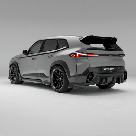 Revozport Door Extensions BMW XM G09 Carbon Fiber Lower Door Extensions