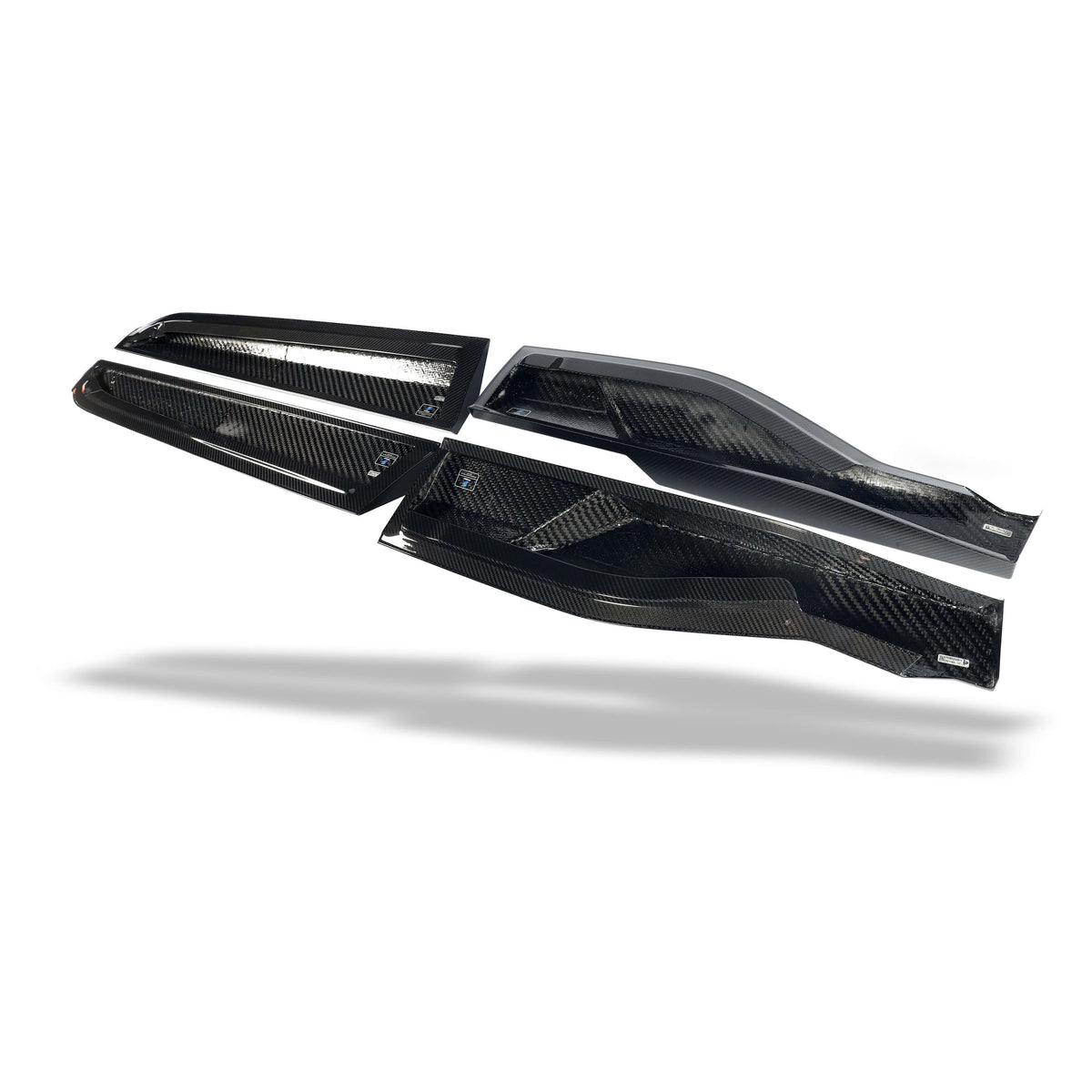 Revozport Door Extensions BMW XM G09 Carbon Fiber Lower Door Extensions