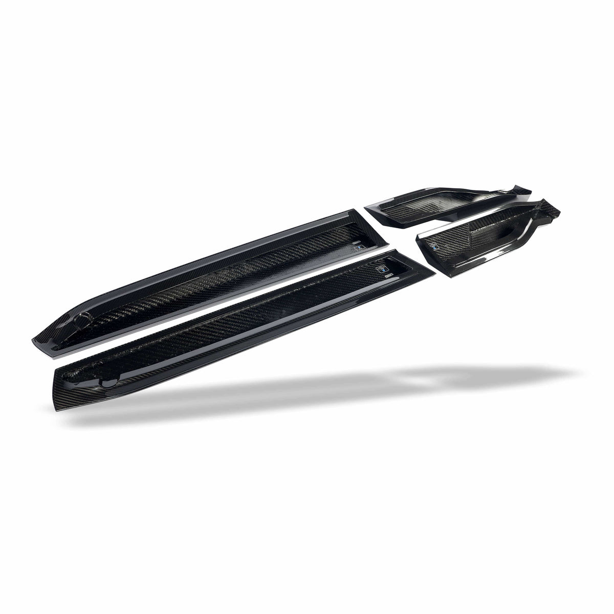 Revozport Door Extensions BMW XM G09 Carbon Fiber Lower Door Extensions
