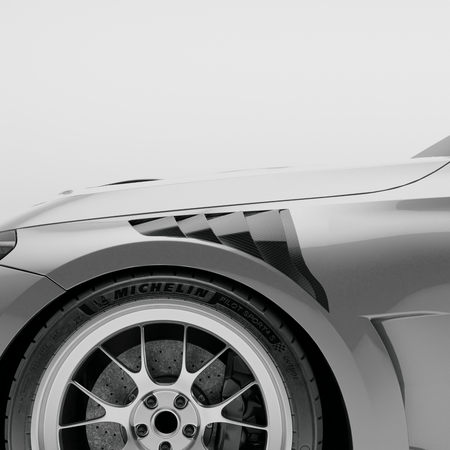 Revozport Fender BMW M2 G87 Carbon Fiber Hybrid Front Fenders