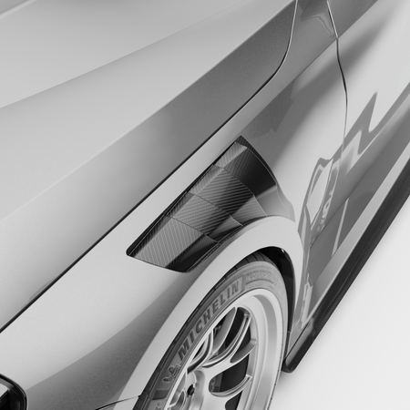 Revozport Fender BMW M2 G87 Carbon Fiber Hybrid Front Fenders