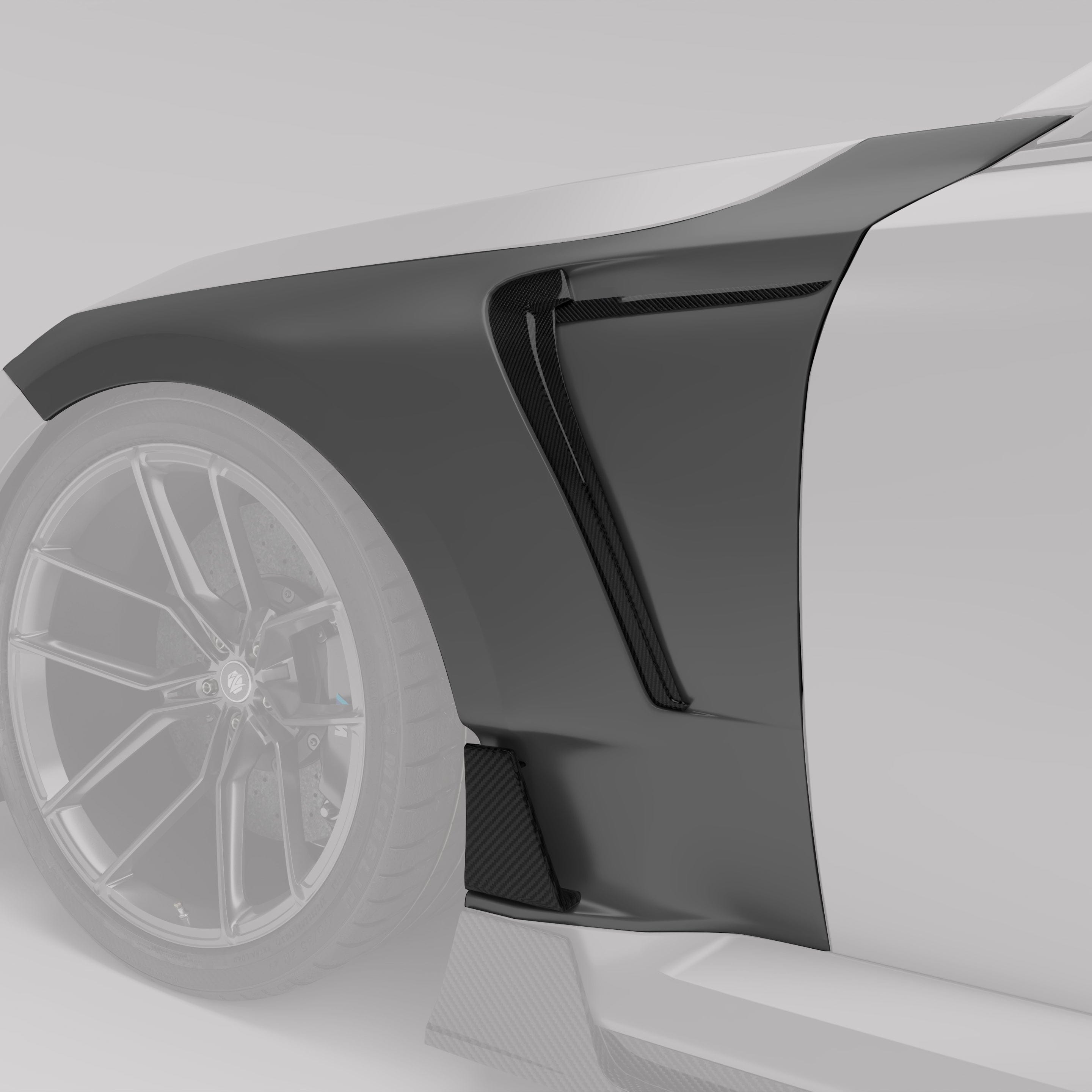 Revozport Fender BMW M2 G87 Carbon Fiber Side Fenders