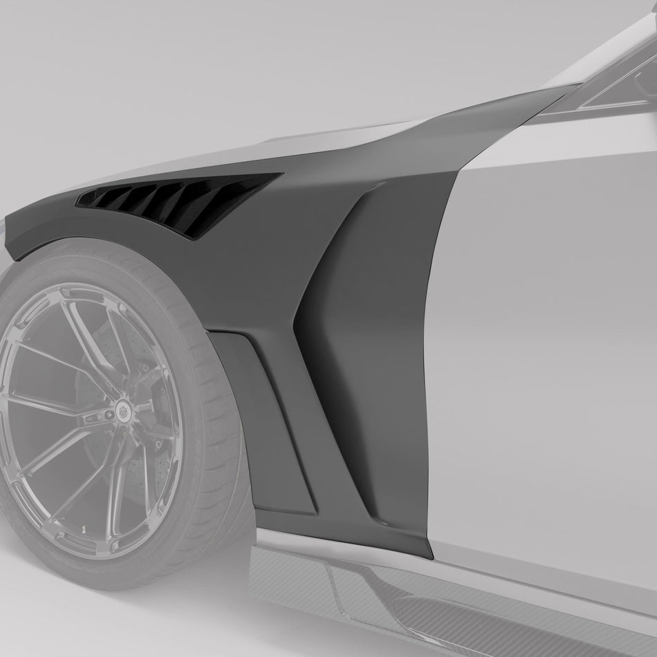 Revozport Fender BMW M3 G81 Carbon Fiber Side Fenders