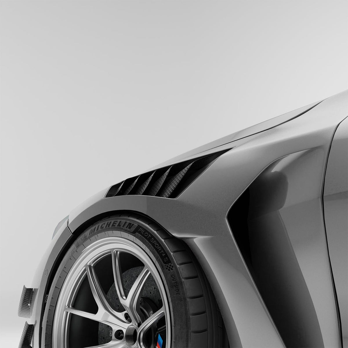 Revozport Fender BMW M4 G82 Carbon Fiber Front Fenders Replacement